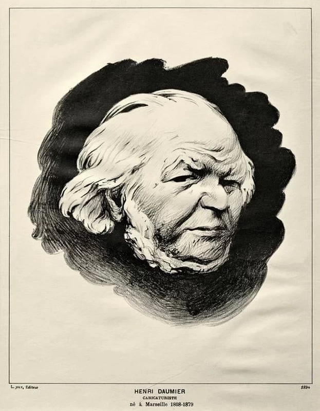 Félix Vallotton - 273, Ritratto Honoré Daumier